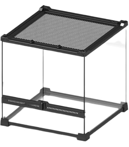 Amazon | 爬虫類 ケージ レオパ ケージ 100x50x50cm 木製飼育ケージ